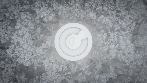 Allschwiler Wasserturm von Oben